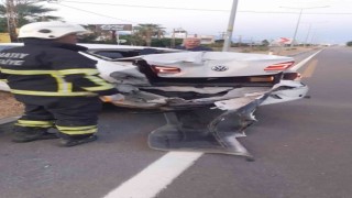 Hatayda trafik kazası: 1 yaralı