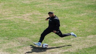 Hatayspor Trabzonspor hazırlıklarını taktik idmanla sürdürdü