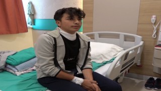 Hayvan otlatırken üzerine yıldırım düştü
