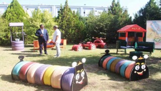 Hipodromda çocuklar için Geri Dönüşüm Parkı kuruldu