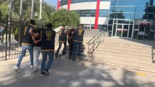 Hırsızlık zanlıları adliyeye sevk edildi