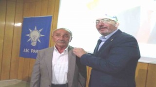 Hisarcık CHP İlçe Başkanı İsmail Kurt istifa ederek AK Partiye geçti