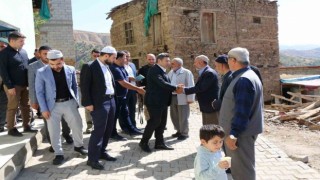 Hizanda yapımı tamamlanan cami ibadete açıldı