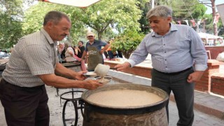 Horsunluda 15 kazan keşkek dağıtıldı