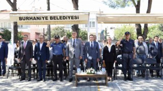 İlköğretim Haftası Burhaniyede düzenlenen törenle kutlandı