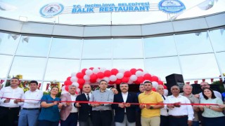 İncirliova Belediyesi Balık Restorantı hizmete açıldı