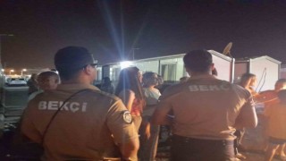 İskenderunda konteyner kentler ve çevresinde asayiş uygulaması yapıldı