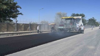 Isparta Belediyesi tarafından Davraz Kayak Merkezi bağlantı yolu asfaltlanıyor