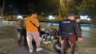 İstanbulda motosiklet sürücülerine yönelik asayiş uygulaması