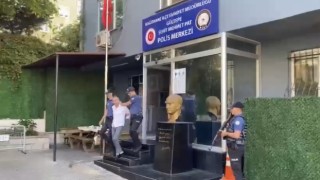 İstanbulda yolcunun sevgilisine kafa atan taksici yeniden gözaltında