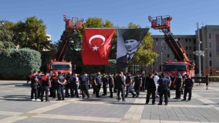 İtfaiye Teşkilatı ile Eskişehir İtfaiyesinin kuruluş yıl dönümü için kutlama yapıldı