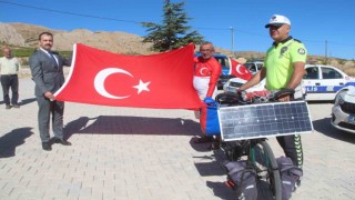 Kahraman Polis Fethi Sekin anısına bin 500 kilometre pedal çevirdi