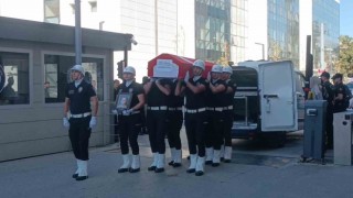 Kalp krizi geçiren bekçi son yolculuğuna uğurlandı