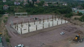Karamürsel Terminal Binasında ilerleme yüzde 25