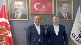 Karesi AK Partide Hakan Aka bayrağı devraldı