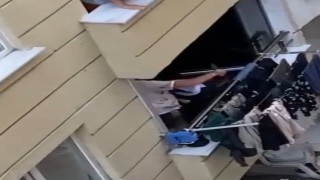 Karısını bıçaklayarak öldürmüştü: Dehşet anlarının kamera görüntüsü ortaya çıktı