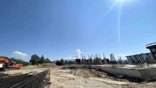 Karpuzluda hükümet konağı inşaatı sürüyor