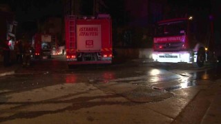 Kartalda korkutan yangın
