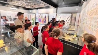 Kartepeli minikler Osmanlı müzesini çok sevdi