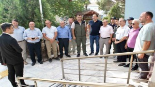 Kaymakam Çelik Manyasa veda etti