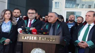 Kayseri Barosundan avukatlara yönelik saldırılara tepki