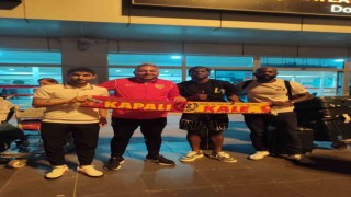Kayserisporun yeni transfleri Kayseriye geldi