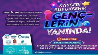 Kayseriye yeni gelen öğrencilere rehberlik ve danışmanlık hizmeti başladı