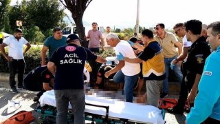Kaza yapan çocuğun Baba seni istiyorum diye ağlaması yürekleri sızlattı