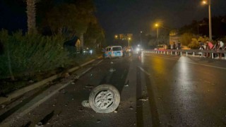 Kaza yapan sürücü aracı bırakıp kaçtı