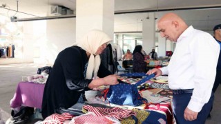 Keçiören Belediyesi üreten kadınlara destek veriyor