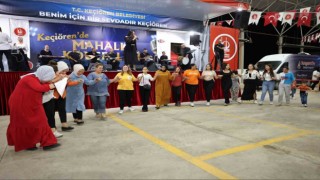Keçiörende mahalle konserleri devam ediyor