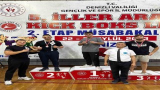 Kemerli kick boksçulardan 8 madalya