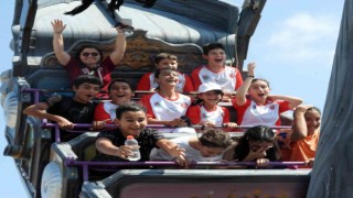Kepezin yaz spor okullarına lunaparklı kapanış