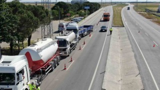 Kırklarelinde 3 bin 306 araç denetlendi: 30 araç trafikten men edildi