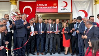 Kızılayın hizmet binasının temel atma töreni ve kan alma biriminin açılışı yapıldı