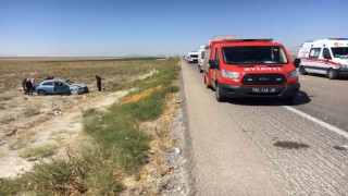 Kontrolden çıkan otomobil takla attı: 5 yaralı