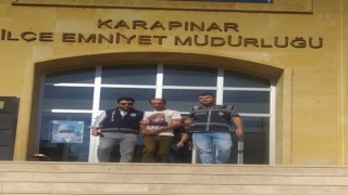 Konyada 13 yıl 6 ay hapis cezası bulunan şahıs uyuşturucuyla yakalandı