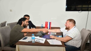 Konyalı sanayiciler Rus firmalar ile ikili iş görüşmesi gerçekleştirdi
