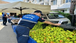 Körfez zabıtasından pazar denetimi