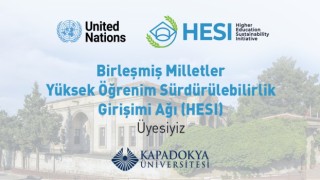 KÜN, Birleşmiş Milletler Yükseköğrenim Sürdürülebilirlik Girişimi ağına katıldı