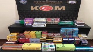 Kuşadasında kaçak sigara operasyonu