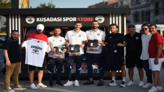 Kuşadasıspor Store, törenle hizmete açıldı