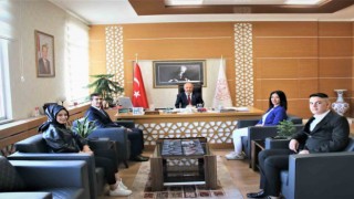 Kütahyada “İlin çırağı ve İlin kalfası Müdür Başyiğit ile bir araya geldi