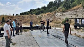 Kütahyada Orman Muhafaza Memurlarına silah kullanma eğitimi