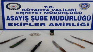 Kütahyada polisin “Dar Bölge” uygulaması