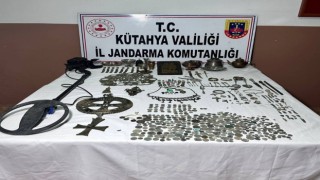 Kütahyada tarihi eser operasyonu