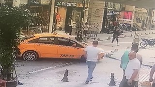 Lalelide yol verme tartışmasında taksici bacağından vuruldu