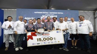 Antalya'da gastronomi şöleni yaşandı