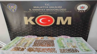 Malatyada çok sayıda kaçak altın ele geçirildi