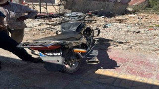 Malatyada motosiklet devrildi 1 yaralı